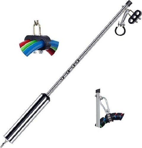Swivel pogo stick for semi - pogo,