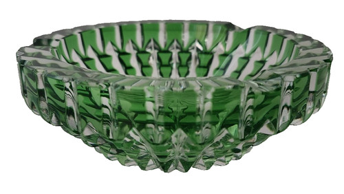 Vintage czech bohemian emerald - czech,