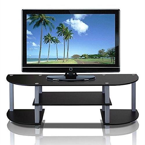 Contemporary grey and - black, tv