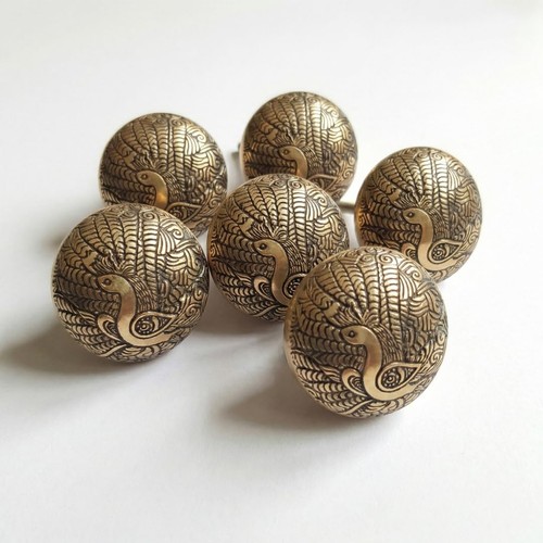Set brass knobs kitchen - set,