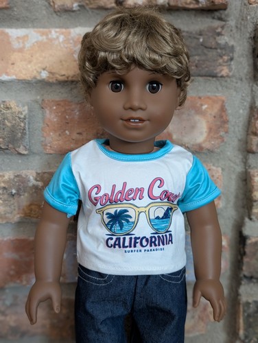 Aidan custom boy american girl - aidan,