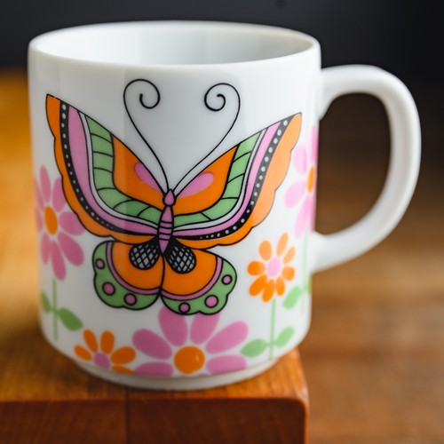 Vtg 1970s japanese mug mod - vtg,