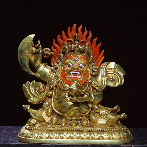Copper gilded painted - , [big