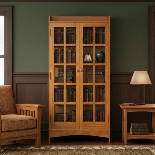Mission oak display - mission,