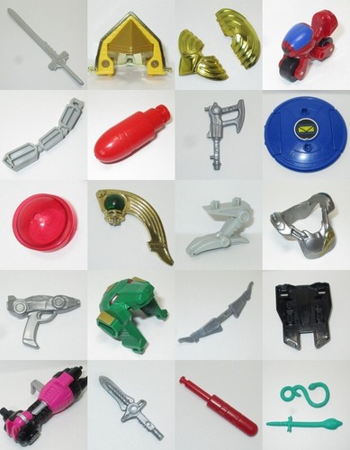 Power rangers parts weapons - power,