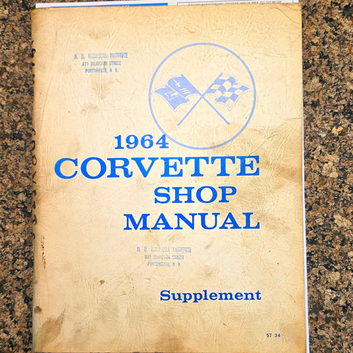 1964 corvette shop service - 1964,