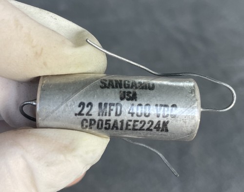 Vintage sangamo uf 400v - .22,