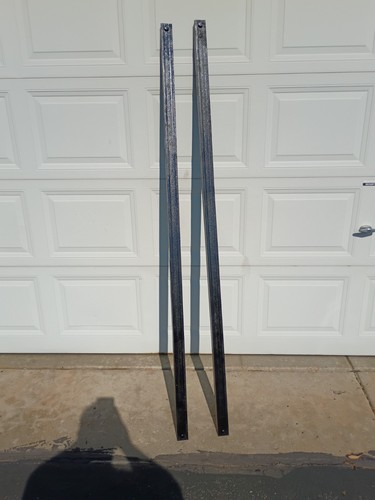 Antique pair bed - pair, rails