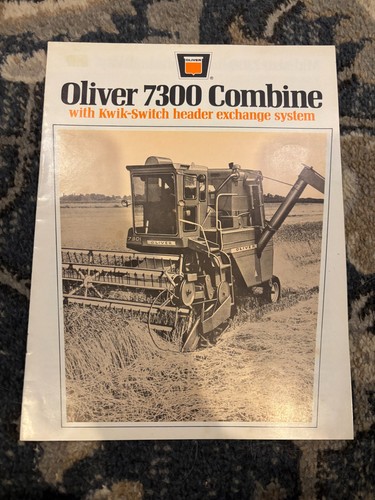 Oliver tractor 7300 combine - tractor,