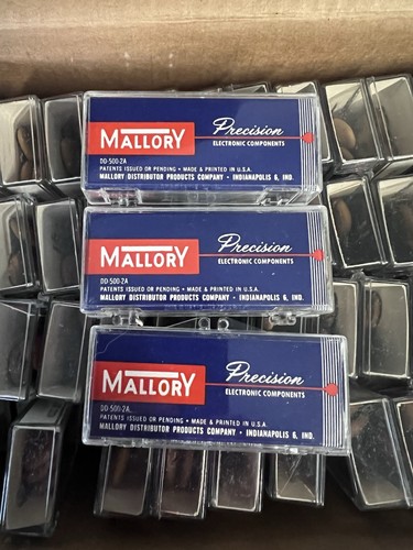 Vintage mallory 001uf 2kv - vintage,