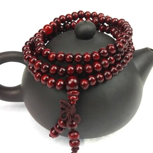 108 wooden mala - 108, prayer