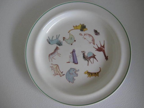 Arabia plate child noah - arabia,