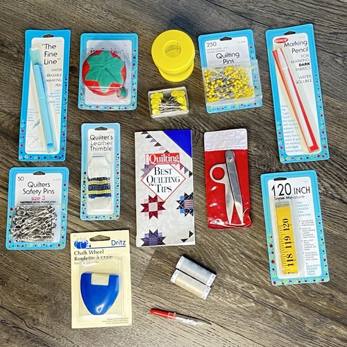 Quilting supplies pins - supplies,