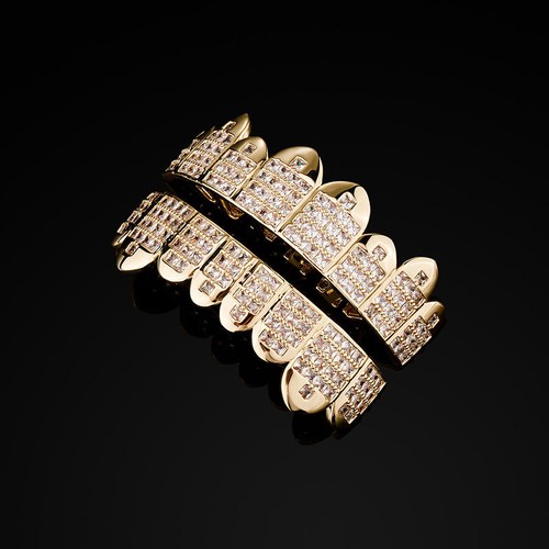 14k hiphop teeth - hiphop,