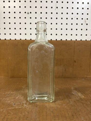 Vintage clear glass - 8.5",