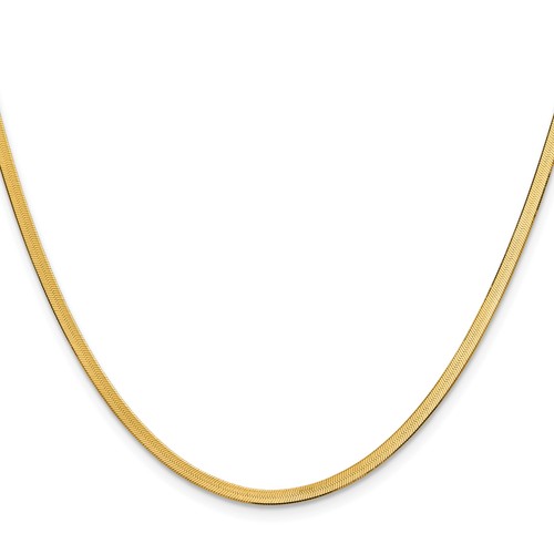5mm silky herringbone - silky, chain