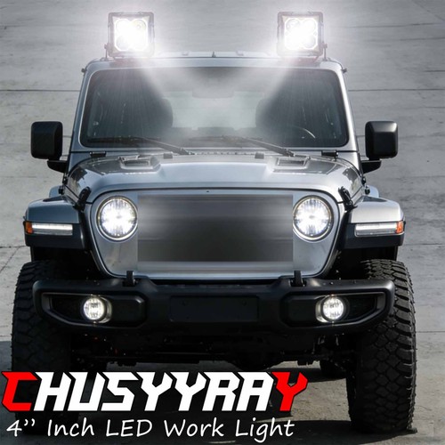 Led work lights flood - 4",