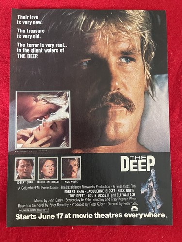 Vintage 1977 movie the deep - vintage,