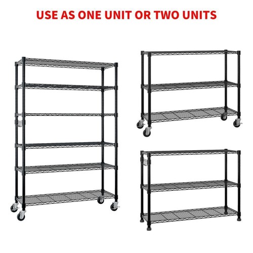 Tier adjustable storage - 82"h,