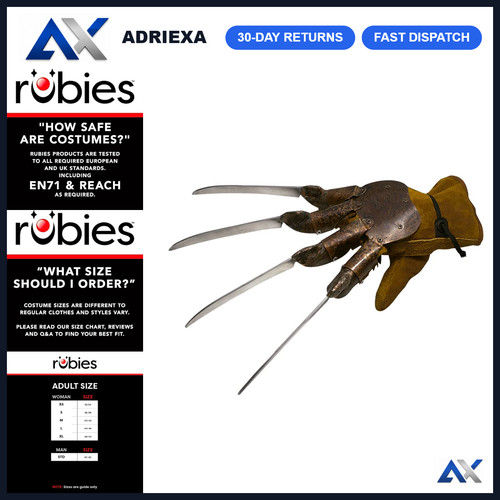 Freddy krueger deluxe glove - freddy,