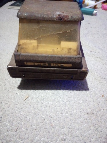 Antique cast iron dump truck - cast,