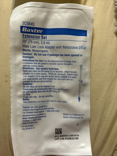 Pack baxter extension - pack, of