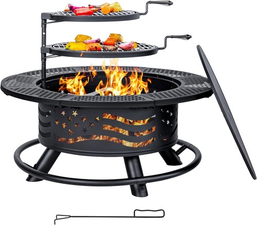 Firepit grill pit wood - 2,