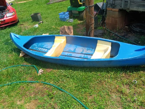 Two person canoe - two,