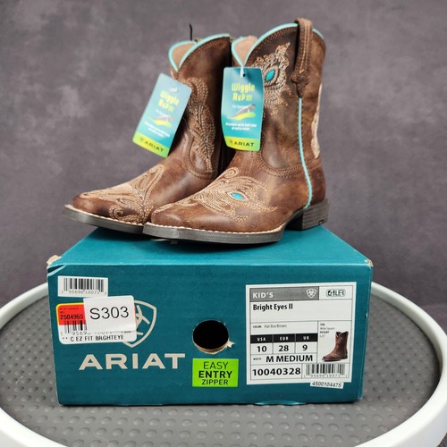 Ariat boots kids - ariat, brown