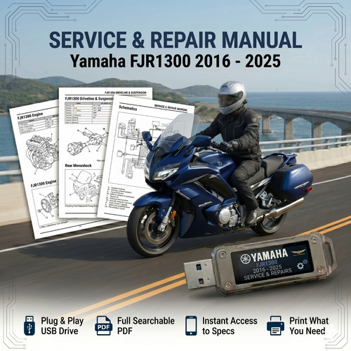Yamaha fjr1300 2016 2017 2018 - 2017,