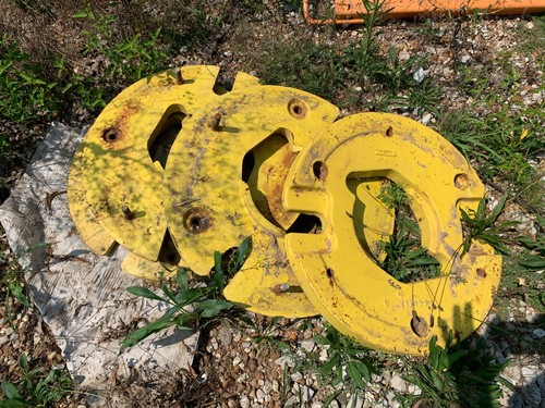 John deere 140lbs wheel - john,