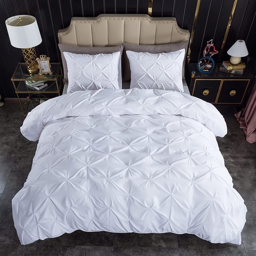Pinch pleated duvet - pleated,