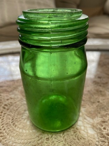 Antique kelly green canning - antique,
