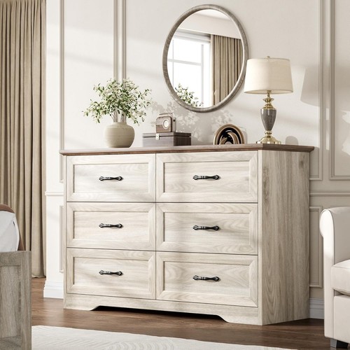Farmhouse drawer dresser - 6,