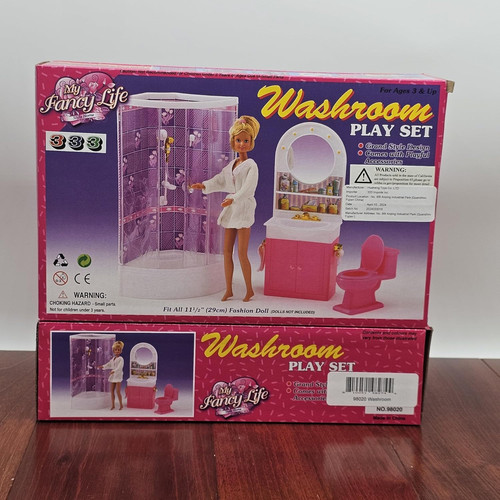 Fancy life washroom doll - life,