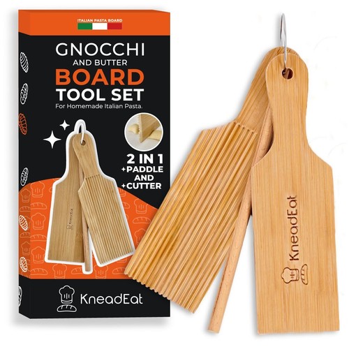 Kneadeat gnocchi board set - kneadeat,