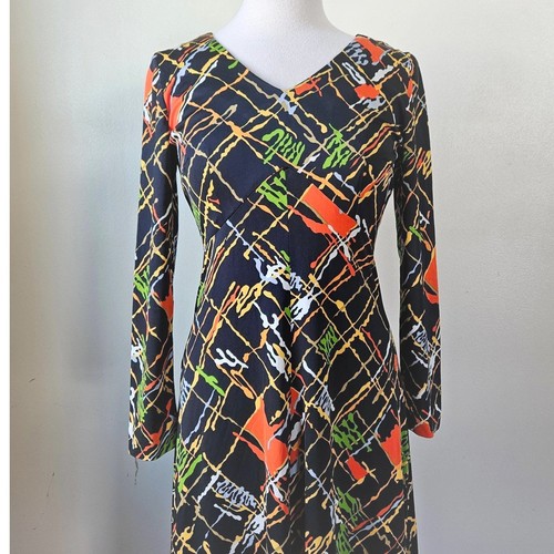 Vintage 70s handmade abstract - vintage,