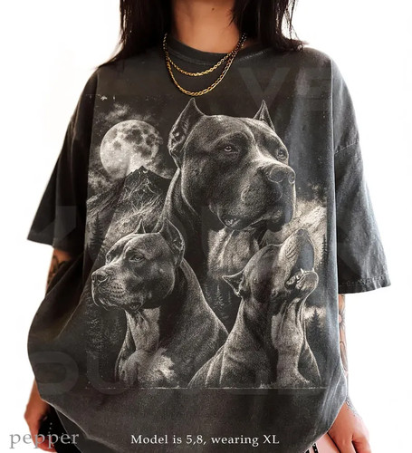Vintage american pit bull - american,
