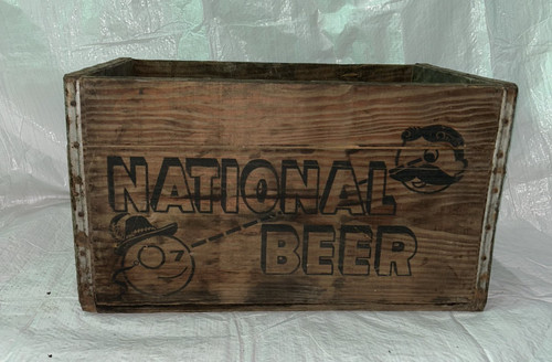 Vintage national beer - beer, wooden