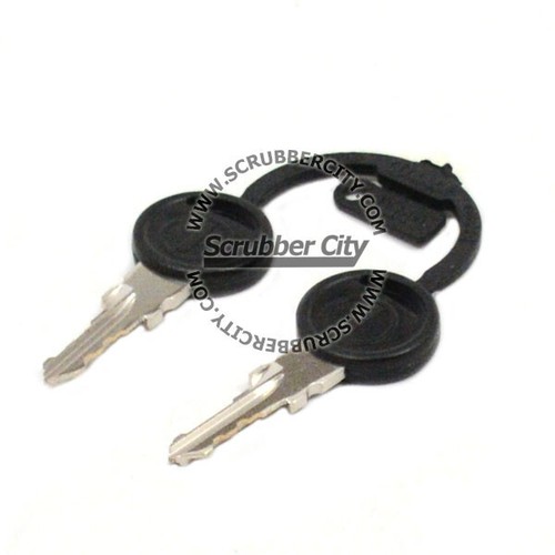 Replacement floor scrubber key - floor,