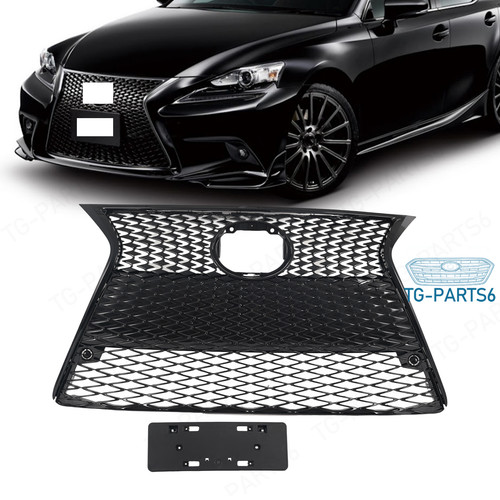 Gloss black front - front, bumper