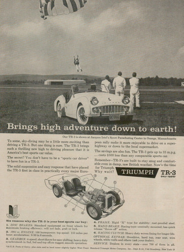 1960 triumph white - 1960,