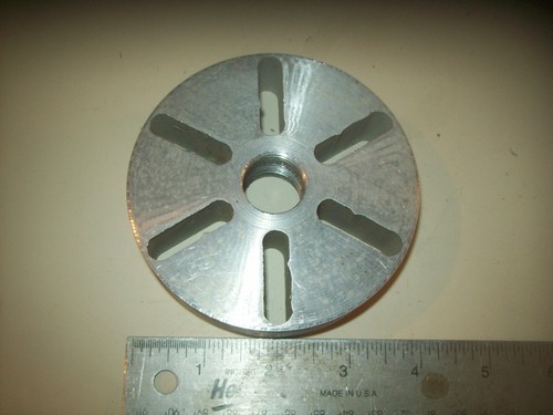 Thick 8 face plate - , 7/8"