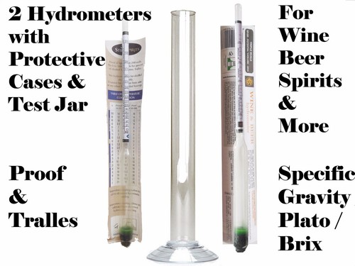 Hydrometer 12 test - hydrometer, w/