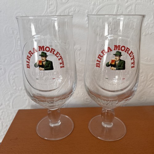 Birra moretti stem glasses - stem,