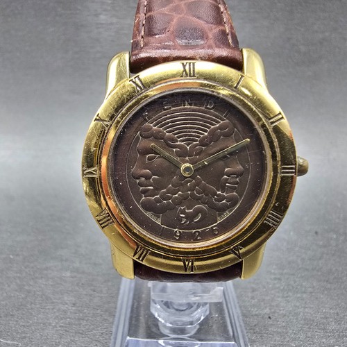 Fendi watch 34mm brown dial - watch,