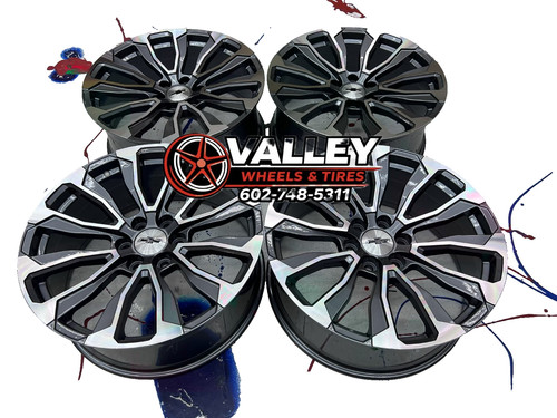Inch rims wheels - dark, gray