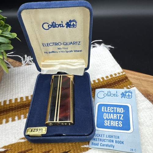 Vintage colibri pocket lighter - colibri,