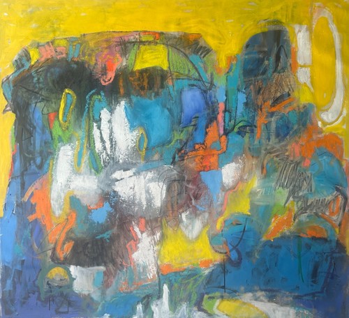 Extra large original - large, abstract