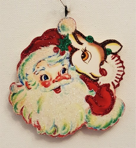 Santa claus rudolph - claus, red